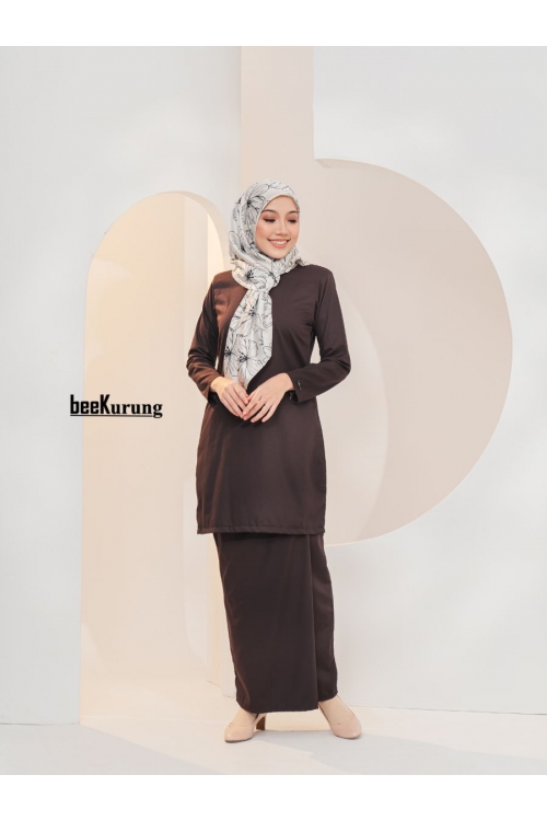 CIK KALSOM KURUNG DARK BROWN